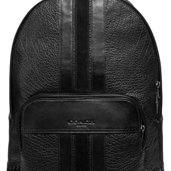 Coach Houston Backpack with Baseball Stitching. - Picture 3 of 5